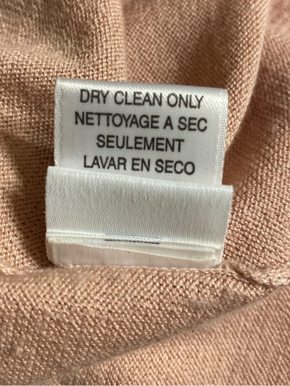 BCBGMaxAzria Soft Blush Pink Ruffle-Trim Poncho - Picture 7 of 8